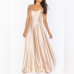 Show Me Your MuMu Faith Maxi Dress - Champagne